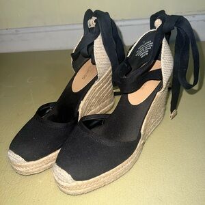 Express Spring Espadrille Wedge Sandals